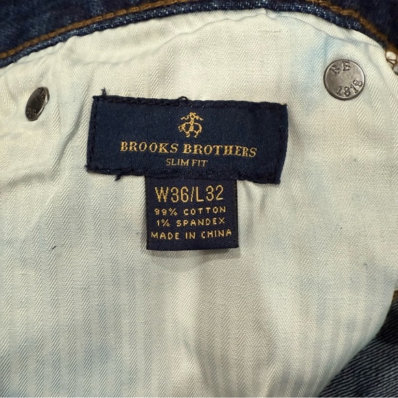 Brooks brothers slim fit jeans 36/32 - Picture 7 of 8